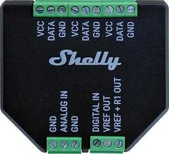 SHELLY PLUS ADD-ON priedas Plus, GEN3, GEN4 serijos relėms