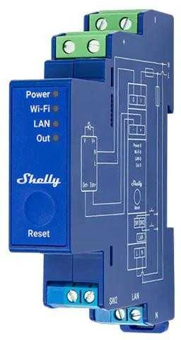 Shelly Pro Dimmer 0/1-10V PM apšvietimo valdiklis