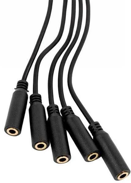 Shelly spliter 1 į 5 - 3.5mm jack (Priedas skirtas The Pill by Shelly)