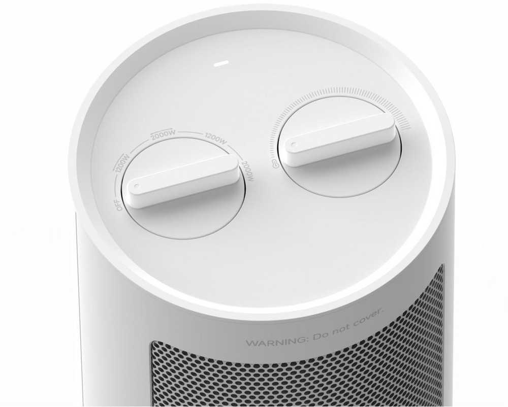 Xiaomi | Ventiliatoriaus šildytuvas EU | BHR8228EU | Bokšto ventiliatorius | 1200/2000 W| Baltas