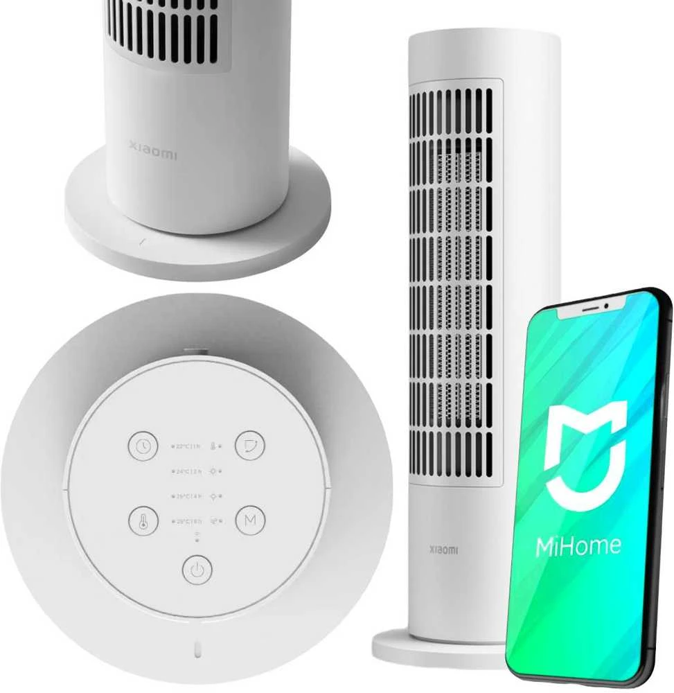 Šildytuvas Xiaomi Smart Tower Heater Lite BHR6101EU, Baltos spalvos
