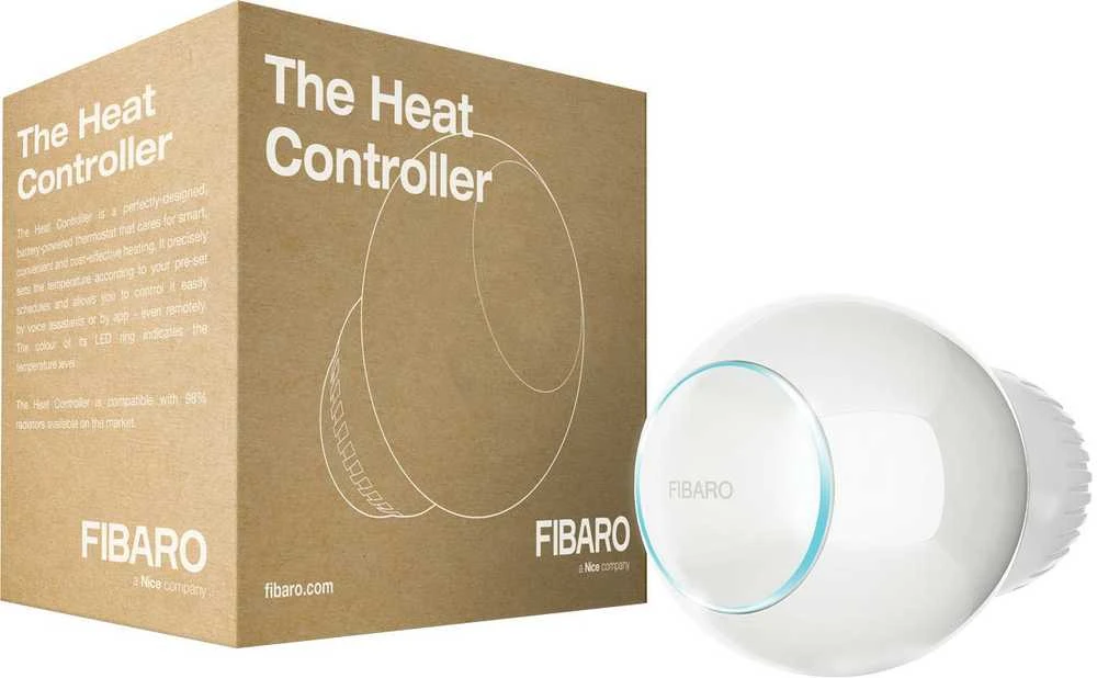 Fibaro | Radiatoriaus termostato galvutė | Z-Wave | Baltas