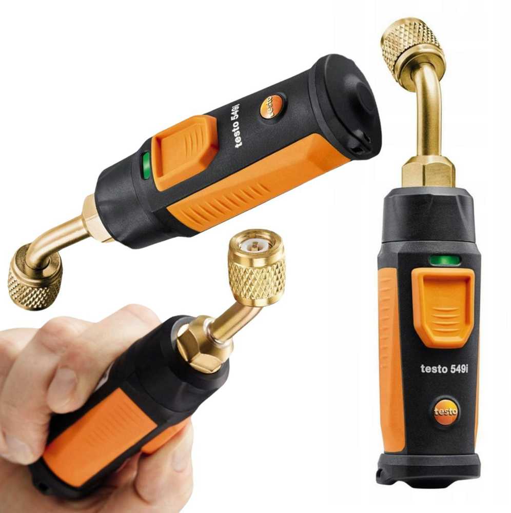 Išmanusis zondas „Testo 549i“ NAUJAS – aukšto slėgio manometras