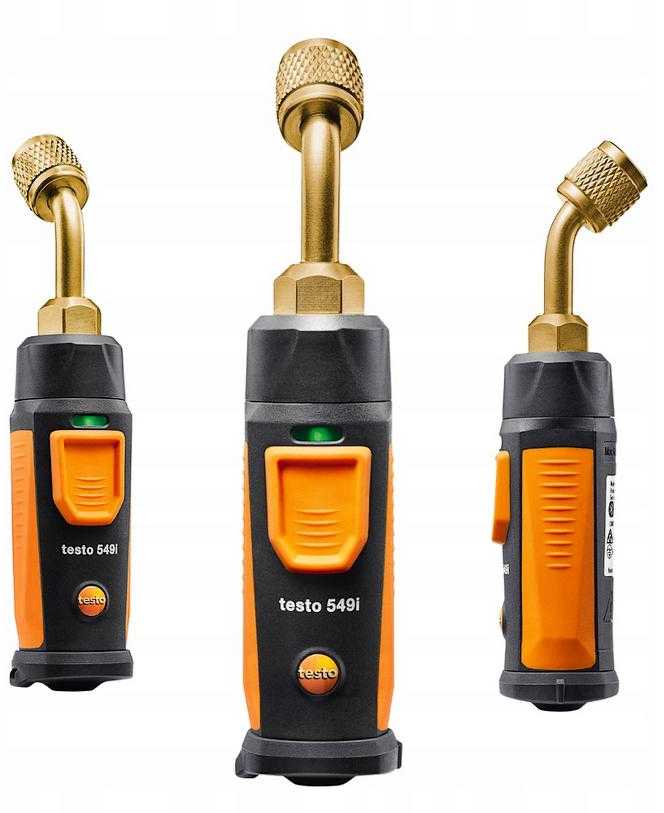 Išmanusis zondas „Testo 549i“ NAUJAS – aukšto slėgio manometras