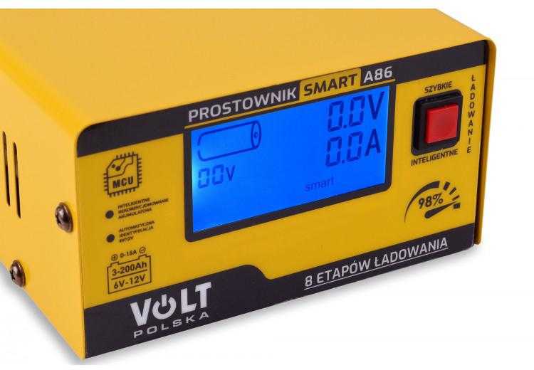 Smart Volt Polska lygintuvas 6V/12V 15A A86