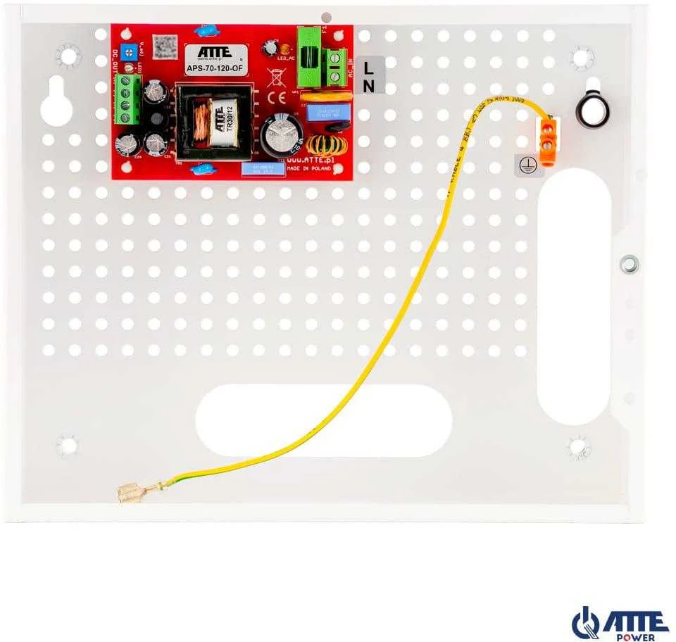SMPS 12V 6A 72W ATTE APS-70-120-E maitinimo šaltinis
