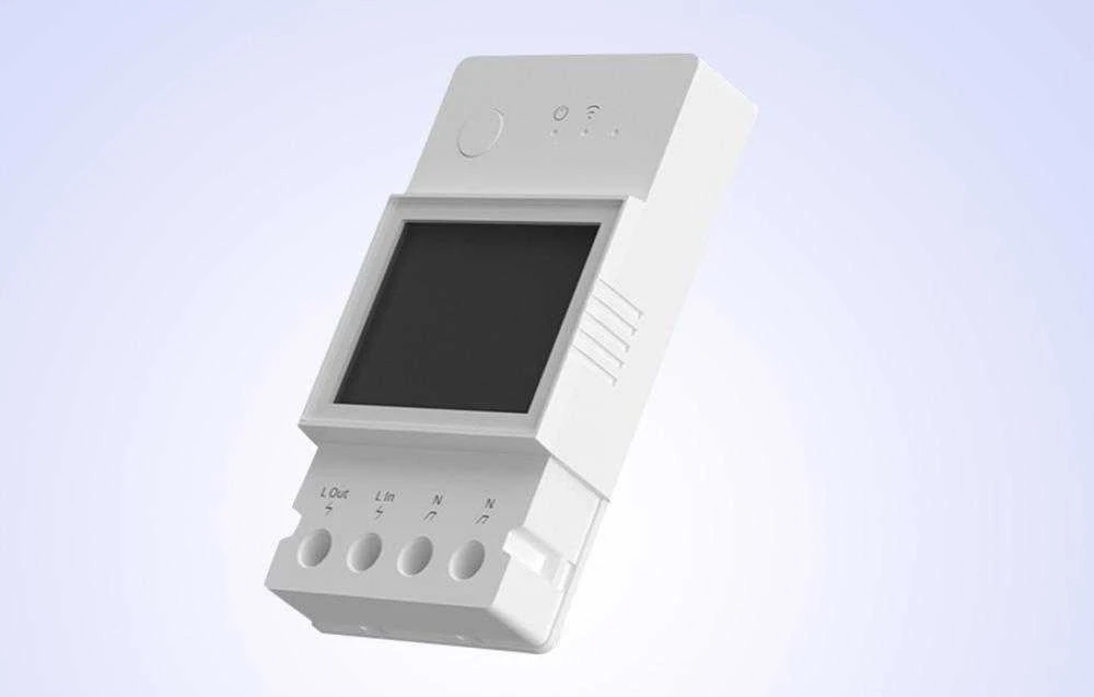SONOFF POW Elite 20A 1 kanalo relė su elektros sąnaudų matavimu (POWR320D Elite)