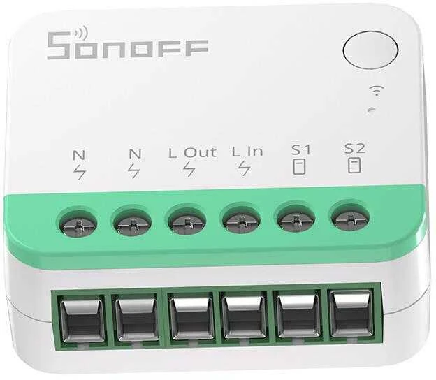 Sonoff MINI R4M Wifi relė suterinama su Matter (MINIR4M)