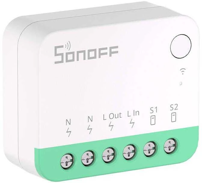 Sonoff MINI R4M Wifi relė suterinama su Matter (MINIR4M)