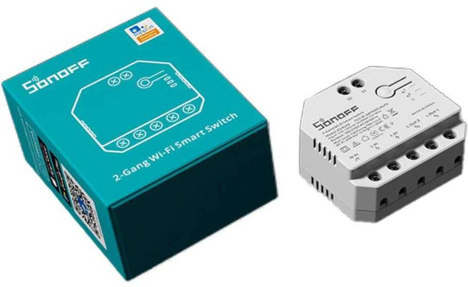 Išmanusis jungiklis WiFi Sonoff Dual R3