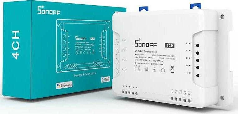 Sonoff R3 4-kanalų išmani relė valdoma WiFi 230VAC 2200W