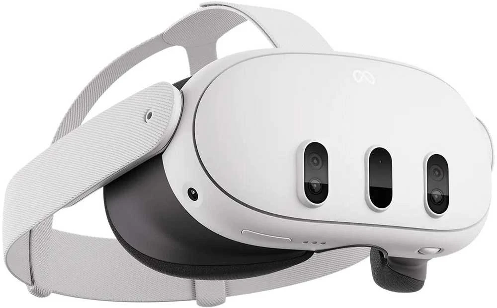 Virtualios realybės akiniai Meta Quest 3 512GB, Baltos spalvos