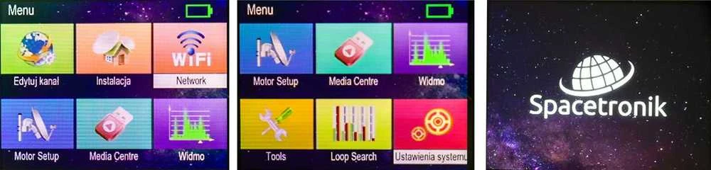PALYDOVINIS MATUOKLIS S-22 DVB-S/S2/S2X Spacetronik