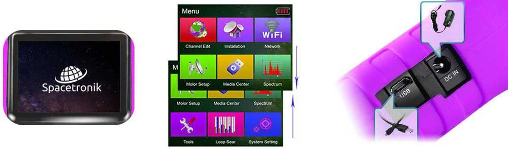 PALYDOVINIS MATUOKLIS S-22 DVB-S/S2/S2X Spacetronik