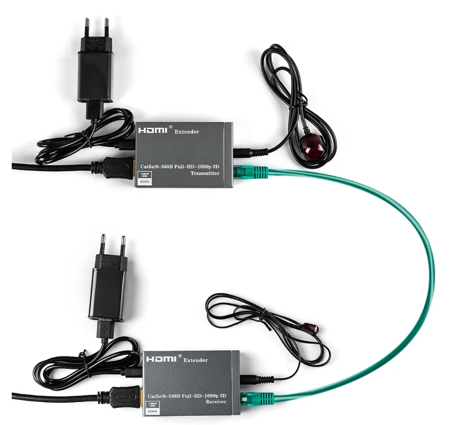 Spacetronik SPH-HLC6IR2 HDMI į LAN keitiklis