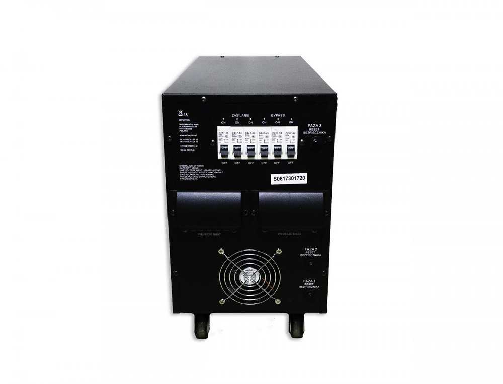 Trifazis įtampos stabilizatorius Volt Polska AVR PRO 10000VA