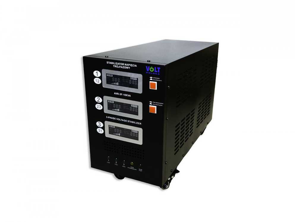 Trifazis įtampos stabilizatorius Volt Polska AVR PRO 10000VA