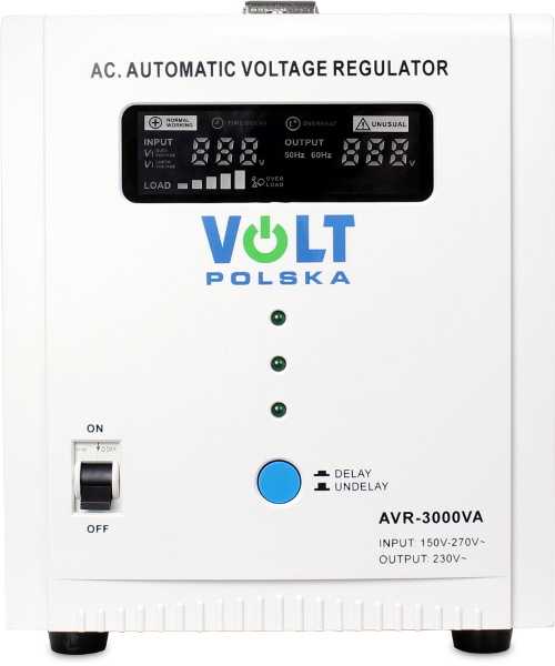 Volt VOL ĮTAMPOS STABILIZATORIUS AVR 3000VA 8-11%
