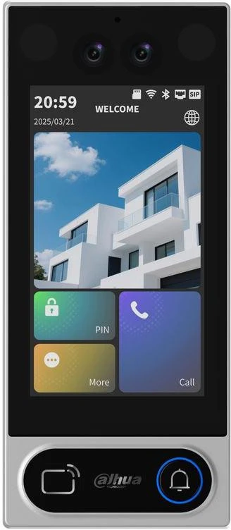 VAIZDO DURŲ TELEFONAS VTO6631QS-WP DAHUA
