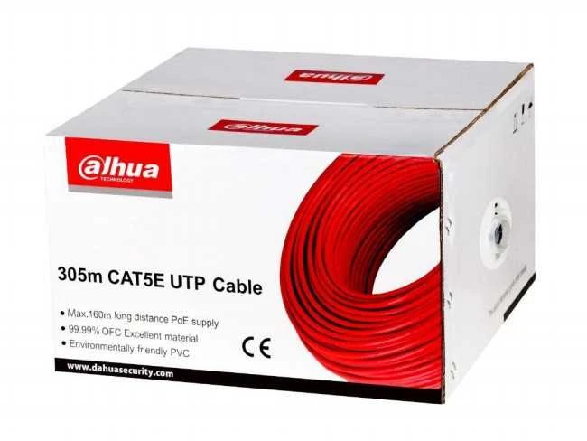 Dahua Kamera Dahua Technology PFM920I-5EUN tinklo kabelis Baltas 305 m Cat5e U/UTP (UTP)