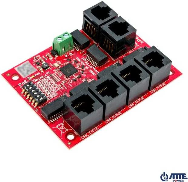 Šakotuvas SWITCH POE XPOE-6-11-OF 5 PRIEVADŲ ATTE