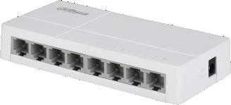 Šakotuvas JungiklisDAHUASF1008LStalinis/pjedestalinis8x10Base-T / 100Base-TXSF1008L