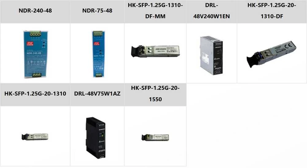 Šakotuvas SWITCH POE DS-3T0510HP-E/HS 8 PRIEVADŲ SFP Hikvision