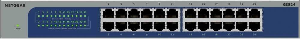 Šakotuvas Netgear GS524-300EUS