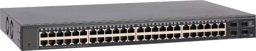 Šakotuvas NETGEAR GS748Tv6 valdomas L2/L3/L4 gigabito eternetas (10/100/1000)