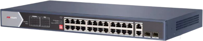 Šakotuvas SWITCH POE DS-3E0528HP-E 24 PRIEVADŲ SFP Hikvision