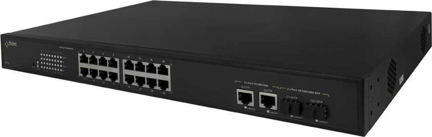 Šakotuvas SWITCH POE SF-116 16 PRIEVADŲ SFP PULSAR