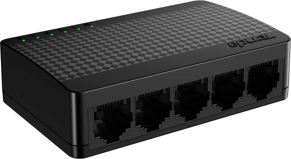 Šakotuvas Tinklo Komutatorius - Tenda SG105M Gigabit Ethernet Juodas