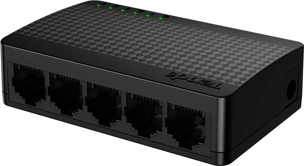 Šakotuvas Tinklo Komutatorius - Tenda SG105M Gigabit Ethernet Juodas