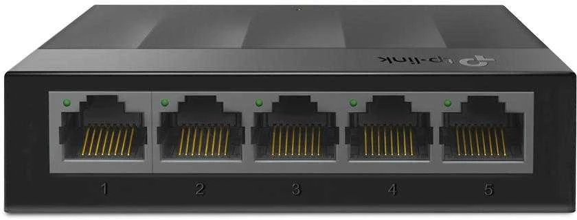 Šakotuvas TP-LINK LiteWave 5 prievadų Gigabit Desktop Switch 5 Gigabit RJ45 Ports Desktop Plastikinis dėklas
