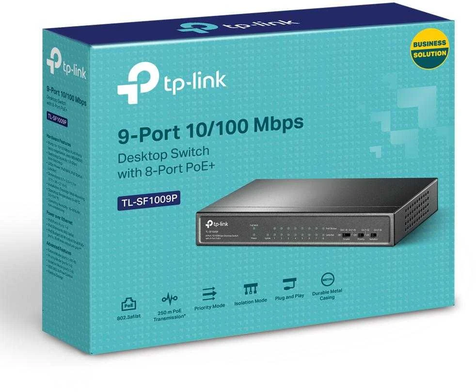 8-PORT POE+ FE DESKTOP SWITCH - .