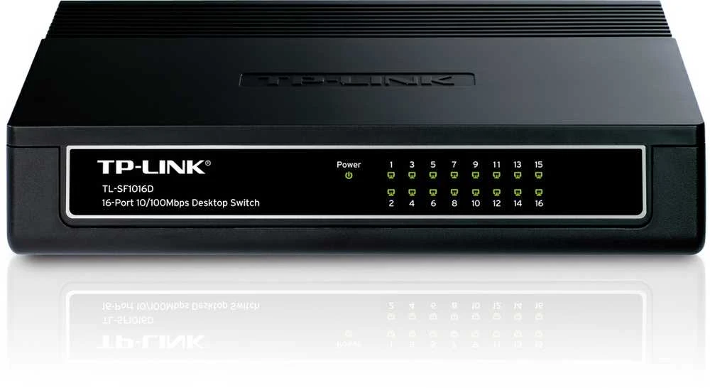 Šakotuvas SWITCH TL-SF1016D 16 PRIEVADŲ TP-LINK