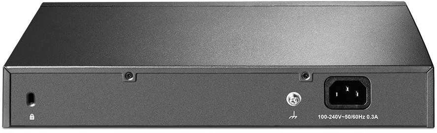 Šakotuvas TP-Link TL-SF1016DS tinklo komutatorius Ne-valdomas Fast Ethernet (10/100) 1U Juoda