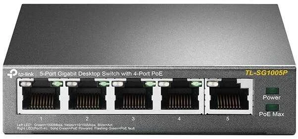 Šakotuvas JUNGIKLIS TP-LINK TL-SG1005P