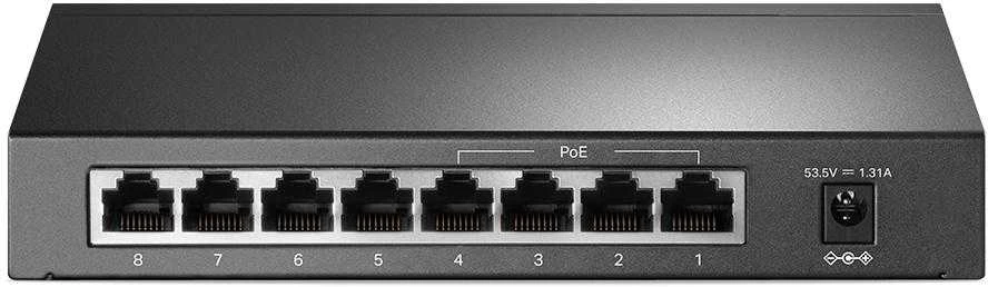 Šakotuvas TP-Link TL-SG1008P 8-PORT GBIT DESKTOP - POE SWITCH 8 10/100/1000MBPS