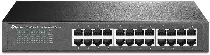 SWITCH TL-SG1024D 24 PRIEVADŲ TP-LINK