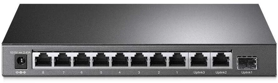 Šakotuvas TP-Link 10-PORT POE GIGABIT SWITCH - DESKTOP WITH 8-PORT POE+