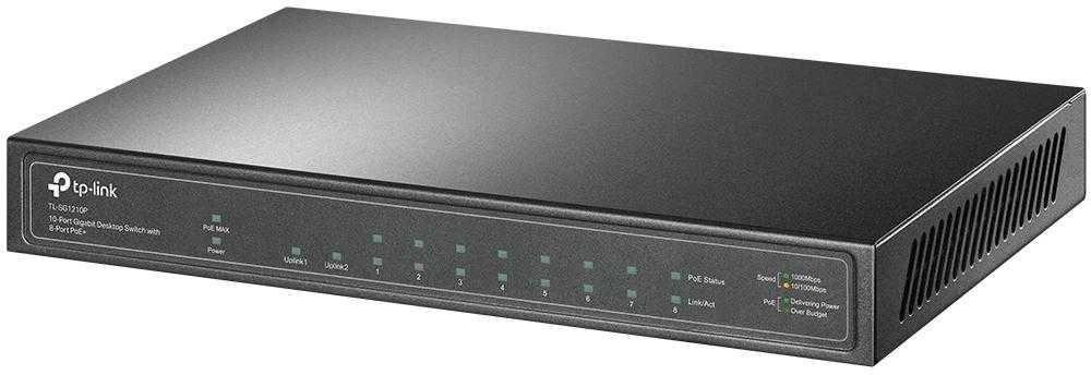 Šakotuvas Jungiklis TP-Link TL-SG1210P