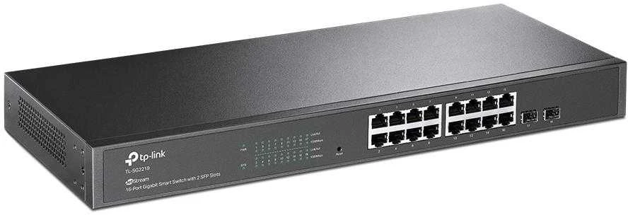 Šakotuvas TP-Link Omada SG2218 tinklo komutatorius Valdomas L2/L2+ Gigabit Ethernet (10/100/1000) 1U Juoda