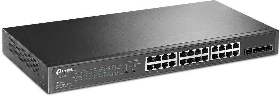 Šakotuvas SWITCH POE TL-SG2428P 24 PRIEVADŲ SFP TP-LINK