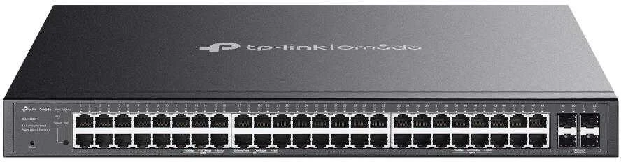 Šakotuvas TP-Link Omada 52 prievadų gigabito išmanusis komutatorius su 32 prievadų PoE+