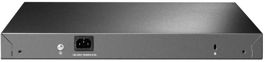 Šakotuvas TP-Link 24 prievadų gigabitinis POE+ L2+ komutatorius – 4x 10GE SFP+