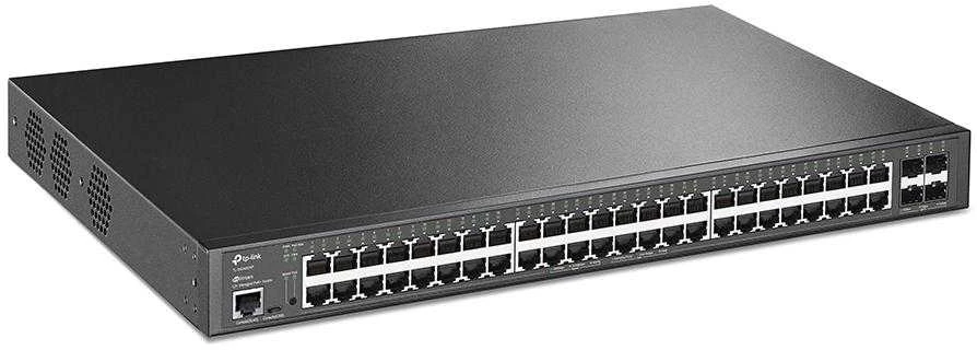 Šakotuvas TP-LINK JetStream TL-SG3452XP - Komutatorius - L2+ - Valdomas - 48 x 10/100/1000 (PoE+)