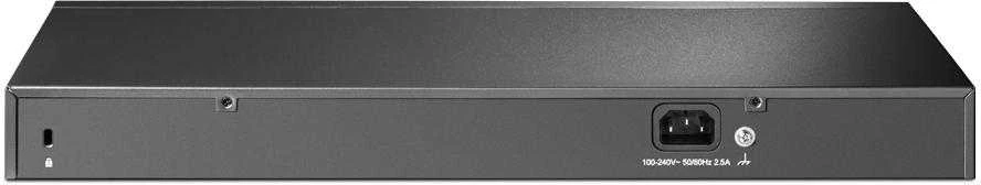Šakotuvas TP-Link TL-SL1218P tinklo komutatorius Ne-valdomas Gigabit Ethernet (10/100/1000) Maitinimas per Eternetą (PoE) 1U Juoda