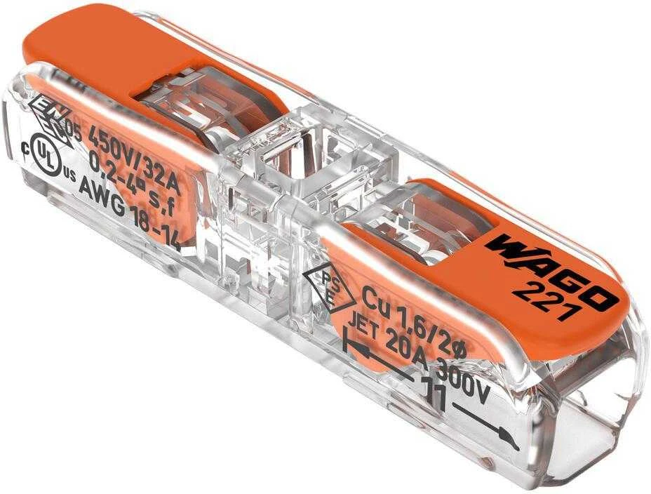 Wago 221-2411 gnybtas 32A 0.2-4mm