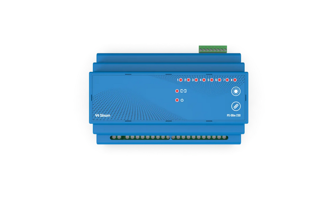 Tchibo Belaidis siųstuvas ant DIN bėgelio, mėlynas, PS-08 230 Tech Controllers